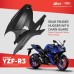 MOS Y-YZF-SA-PP-A09 Motorcycle Rear Fender for Yamaha MT-03, MT-25, YZF-R3, YZF-R25 2015-2019