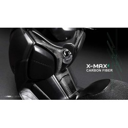 MOS Y-B74-HY002-C01 Carbon Fiber Leg Shield "Y" Shape Cover for Yamaha X-MAX