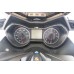MOS Y-XM3-HY002-C01 Motorcycle Carbon Fiber Speedometer Cover For Yamaha X-MAX 300 2017-2018, X-MAX 250 2018 