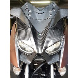 MOS Y-XM3-HY004-C01 Carbon Fiber Front Shield for Yamaha X-MAX