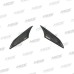 MOS Y-XM3-HY019-C01 Motorcycle Carbon Fiber Handlebar Side Cover for Yamaha X-Max 300 2017-2024, X-Max 250 2018-2024
