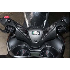 MOS Y-XM3-HY019-C01 Motorcycle Carbon Fiber Handlebar Side Cover