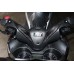 MOS Y-XM3-HY019-C01 Motorcycle Carbon Fiber Handlebar Side Cover for Yamaha X-Max 300 2017-2024, X-Max 250 2018-2024