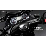MOS Y-XM3-HY019-C01 Carbon Fiber Handlebar Side Cover for Yamaha X-MAX