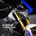 MOS BMW-U69-HY001-C01 Motorcycle Carbon Fiber Headlamp Trim Cover Left & Right for BMW G310R 2016-2019