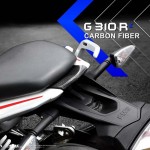 MOS BMWU69HY003C01 Carbon Fiber Rear Trim Panel Cover for BMW G310R 2018