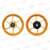 MOS Y-ZR3-FG-6-03-3-ABS Motorcycle Matt Gold Forged Rim Wheel for MT-03, R3