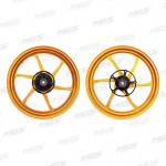 MOS YZR3FG6033ABS Matt Gold Forged Rim Wheel RF-06