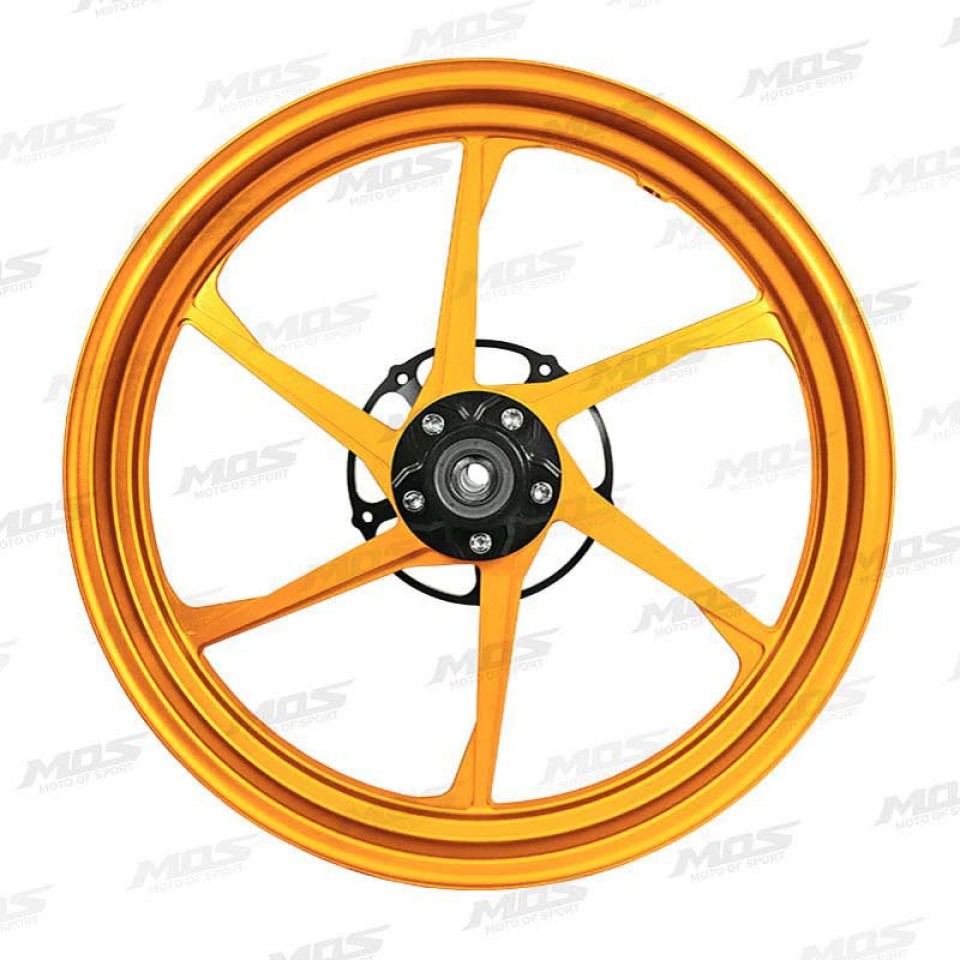 MOS Y-ZR3-FG-6-03-3-ABS Motorcycle Matt Gold Forged Rim Wheel for MT-03, R3