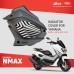 MOS Y-MOS-RDT-C02 Motorcycle Radiator Cover for YAMAHA Cygnus Gryphus/BWS 125/Forece 2.0/NMAX 155 2020-2022