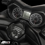 MOS Y-XM3-HY018-C01 Carbon Fiber Handlebar Upper Central Cover for Yamaha X-MAX