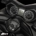 MOS Y-XM3-HY018-C01 Motorcycle Carbon Fiber Handlebar Upper Central Cover for Yamaha X-MAX 300 2017-2024, X-MAX 250 2018-2024