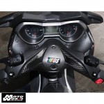 MOS Y-XM3-HY019-C01 Carbon Fiber Handlebar Side Cover for Yamaha X-MAX