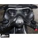 MOS Y-XM3-HY019-C01 Motorcycle Carbon Fiber Handlebar Side Cover for Yamaha X-Max 300 2017-2024, X-Max 250 2018-2024