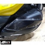MOS Y-XM3-HY024-C01 Motorcycle Carbon Fiber Air Filter Cover