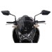 MRAR1 Z250/Z300 13-15 Motorcycle Racing Windscreen-Smoke Grey
