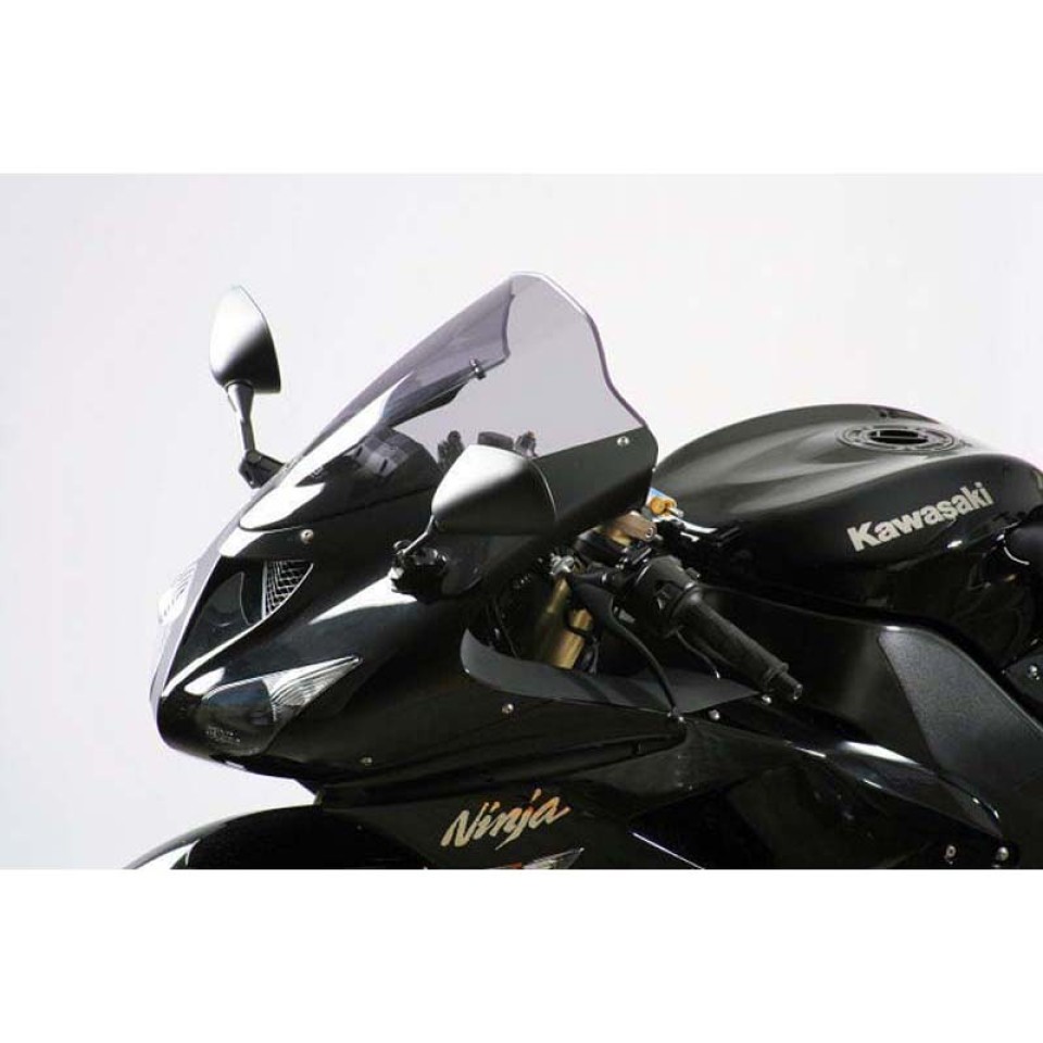 MRAR1 ZX636/ZX6R/ZX10R 05-06 Motorcycle Racing Windscreen-Smoke Grey