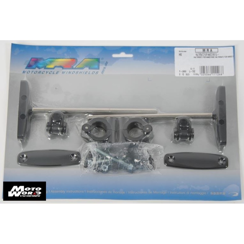 MRA Mounting Set For Naked Bike "HB"