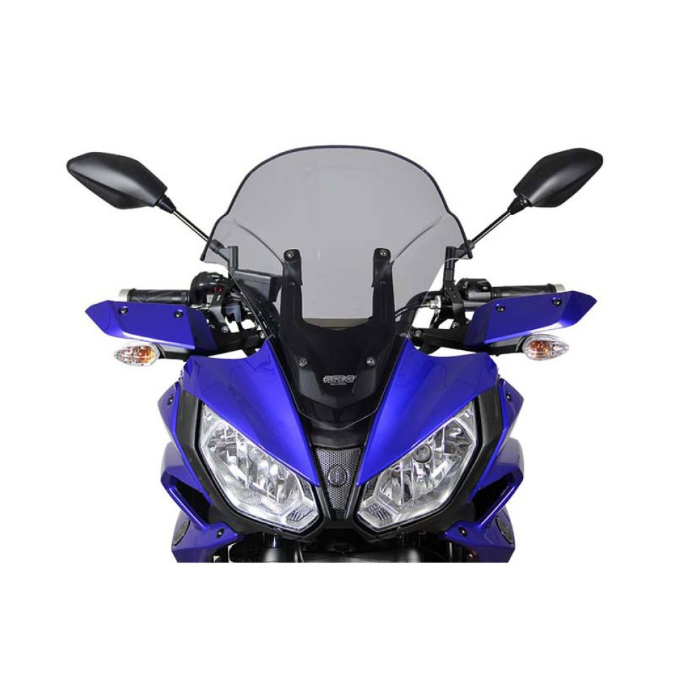 MRAT1 MT07 16 Motorcycle Racing Touring Windscreen-Smoke Grey