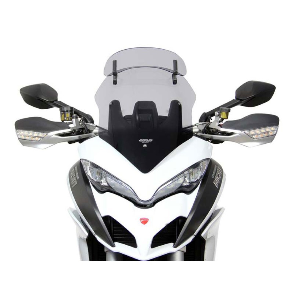 MRAVT1 DU1200 15 Motorcycle Racing Touring Windscreen-Smoke Grey