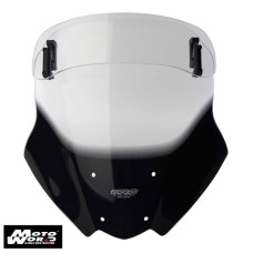 MRAVT1 VERSYS X250/300 17 Motorcycle Racing Touring Windscreen-Smoke Grey