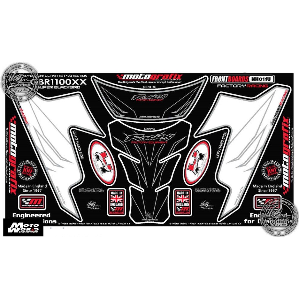 Motografix CAD NH011U Motorcycle Front Fairing Paint Protector