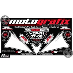 Motografix CAD NY008U Yamaha YZF R1 2007 2008 Motorcycle Front Fairing Paint Protector