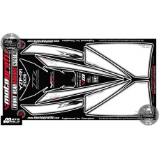Motografix CAD NY010U Motorcycle Front Fairing/Rear Seat Unit Paint
