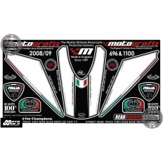 Motografix CAD RD011U Motorcycle Rear Seat Unit Paint Protector