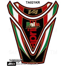 Motografix CAD TA021KR Red Italia Motorcycle Tank Pad Protector 3D Gel
