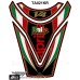 Motografix CAD TA021KR Red Italia Motorcycle Tank Pad Protector 3D Gel