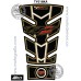 Motografix CAD TY018KA Motorcycle Tank Pad Protector 3D Gel Black / Gold