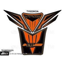 Motografix CAD TY022KOA Motorcycle Tank Pad Protector 3D Gel