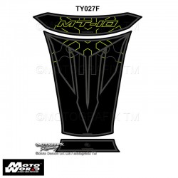 Motografix CAD TY027F 3D Gel Motorcycle Tank Pad Protector For Yamaha MT10 16-17