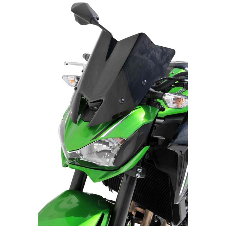 Ermax 0303096-03 Motorcycle Sport Screen(+Kit Fit)-Black