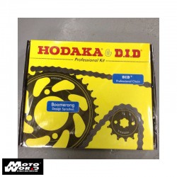 Hodaka 1007S15 Sprocket Kit for 525 Honda VTec C5040 With Rubber