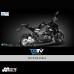 DMV DICPKA01RG Motorcycle Engine Crash Pad