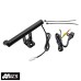 Daytona 93387 Motorcycle Black Mountbar W/USB Stem Clamp