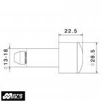 Rizoma MA533 Bar Ends