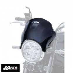 Ermax 1503S6865 Motorcycle Nose Screen Metallic Black Windshield
