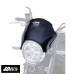 Ermax 1503S6865 Motorcycle Nose Screen Metallic Black Windshield