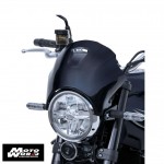 Ermax 1503S6865 Motorcycle Nose Screen Metallic Black Windshield