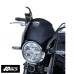 Ermax 1503S6865 Motorcycle Nose Screen Metallic Black Windshield