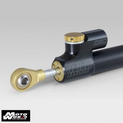 Hyperpro DS140BNL1R Solid Black 140mm Steering Damper