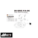 DMV DISSEYA06G T-Max Motorcycle Side Stand Enlarge