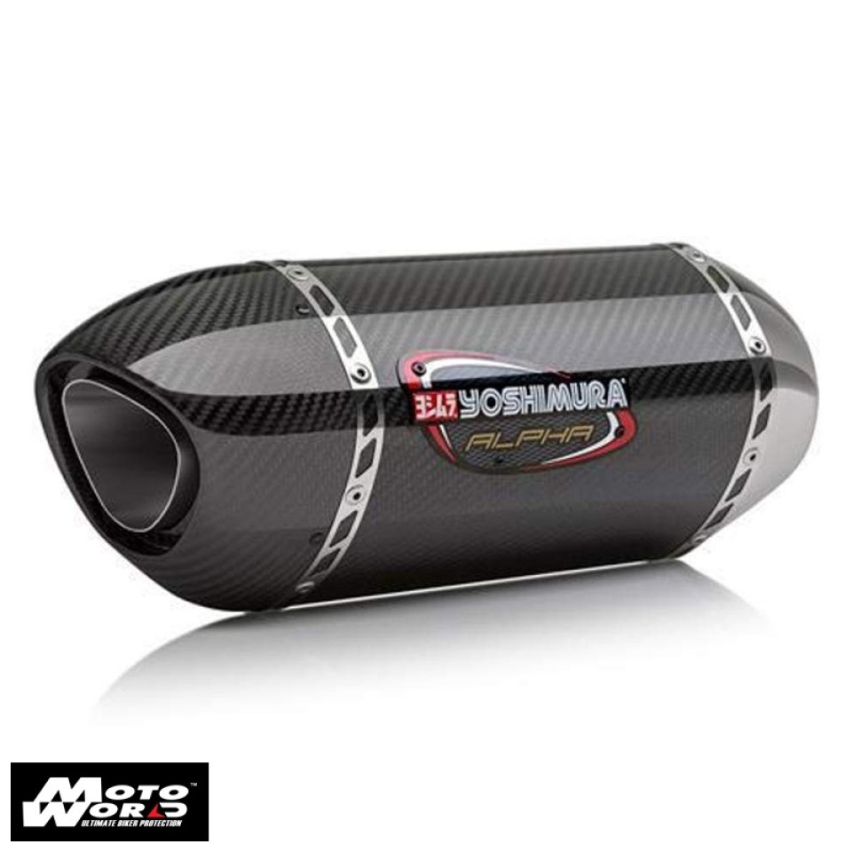 Yoshimura USA Alpha Street Series Slip-On Exhaust for Kawasaki Z800 2016