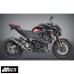 Yoshimura USA Alpha Street Series Slip-On Exhaust for Kawasaki Z800 2016