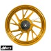 MOS Y-B74-FG-10 Motorcycle Matt Forged Aluminum Alloy Wheels Set for Yamaha X-Max 2023