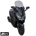 Ermax 0101S9754 Motorcycle High Protection Windshield Grey
