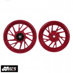 MOS YB74FG10 Motorcycle Matt Forged Aluminum Alloy Wheels Set